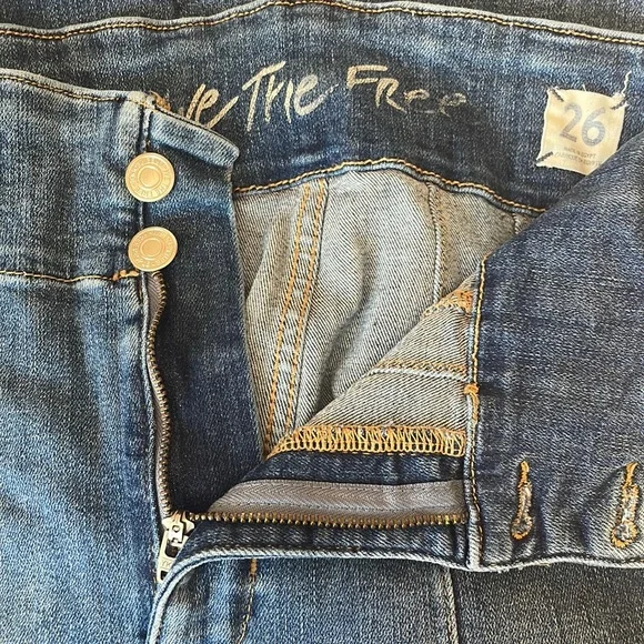 We The Free High Waisted Skinny Jeans size 26 - Picture 3 of 3